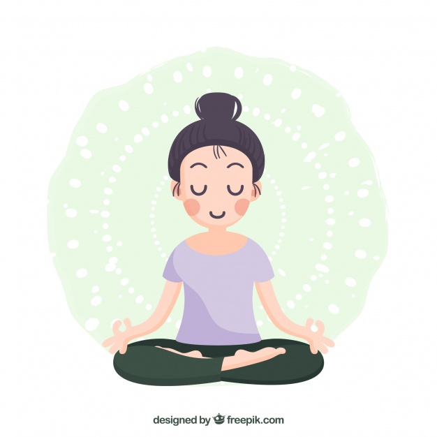 Meditation for a healthier mind. Image credits: https://www.freepik.com